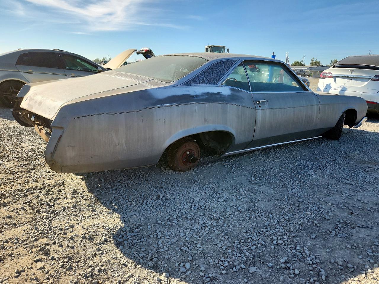 1970 Buick Riviera Gray vin: 494870H907012