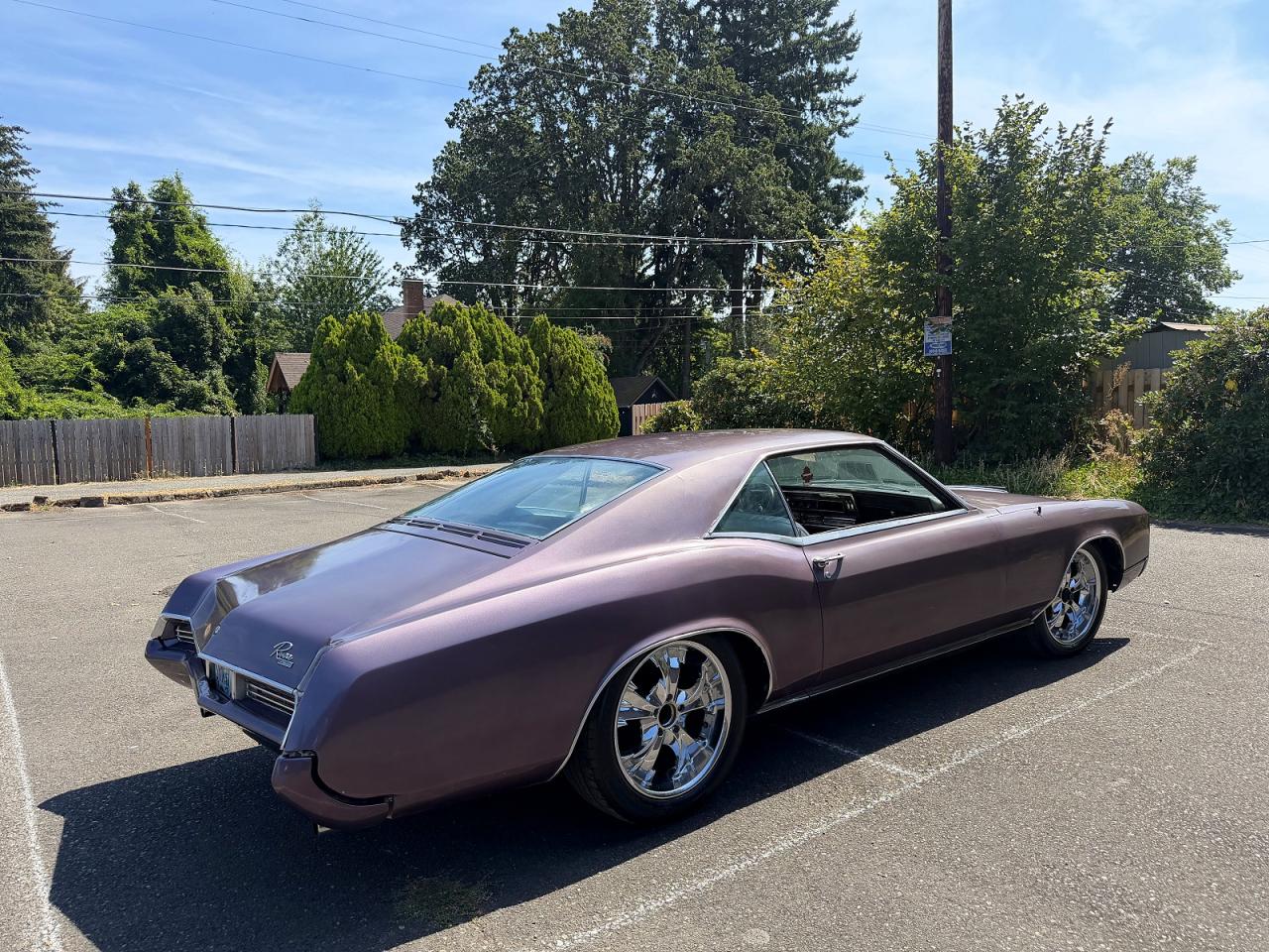 1966 Buick Riviera Purple vin: 494876H957454
