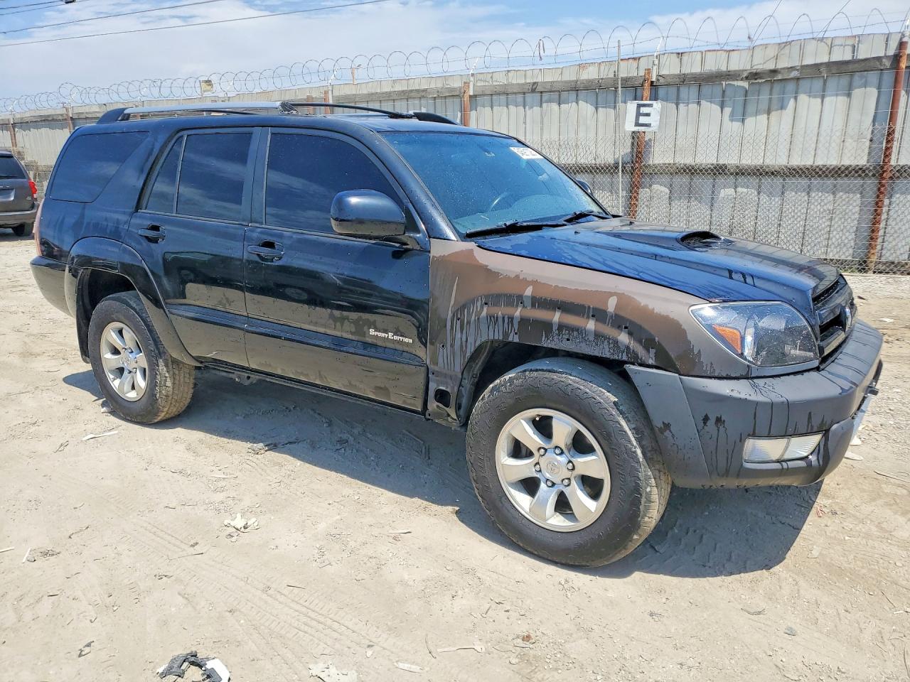 2005 Toyota 4runner Sport Edition Черный vin: JTEZT14R250024185