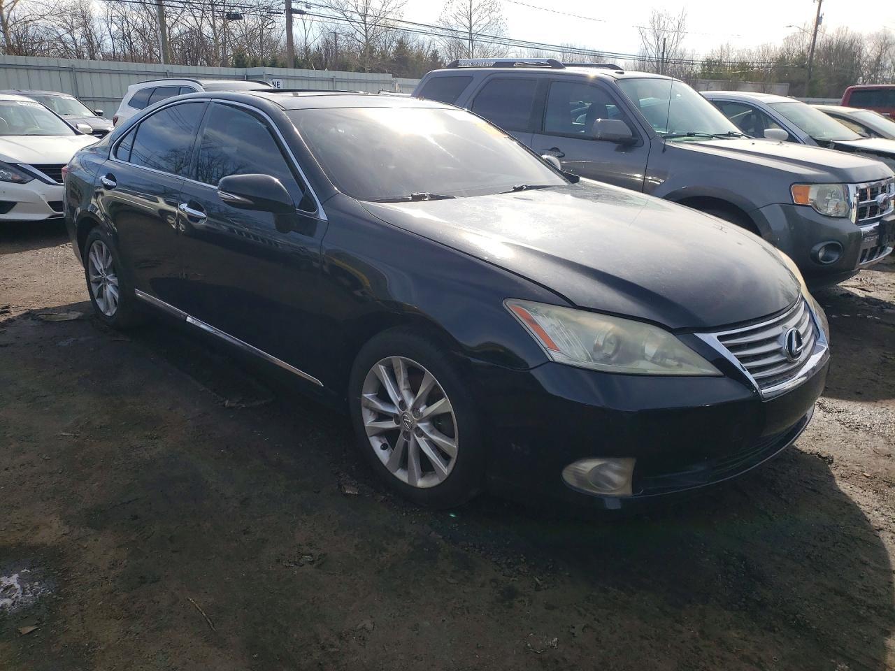 2010 Lexus Es 350 Base Black vin: JTHBK1EG2A2365282