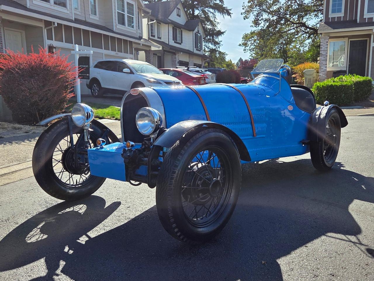 1927 Bugatti Typi 35a Grand Prix Kit Car Blue vin: 4949629