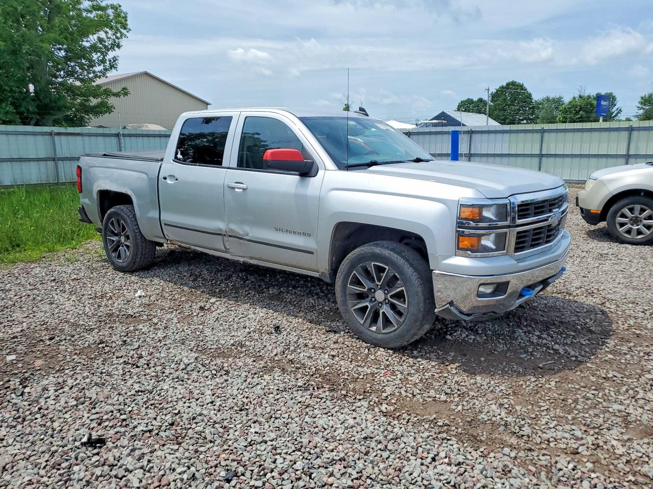 2015 Chevrolet Silverado K1500 Lt Gray vin: 3GCUKREC1FG239371