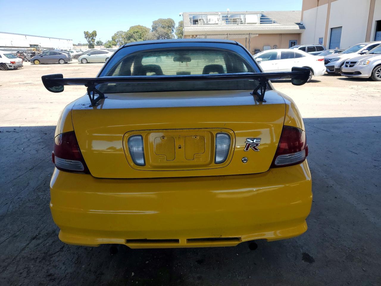 2003 Nissan Sentra Se-r Spec V Yellow vin: 3N1AB51D53L720336