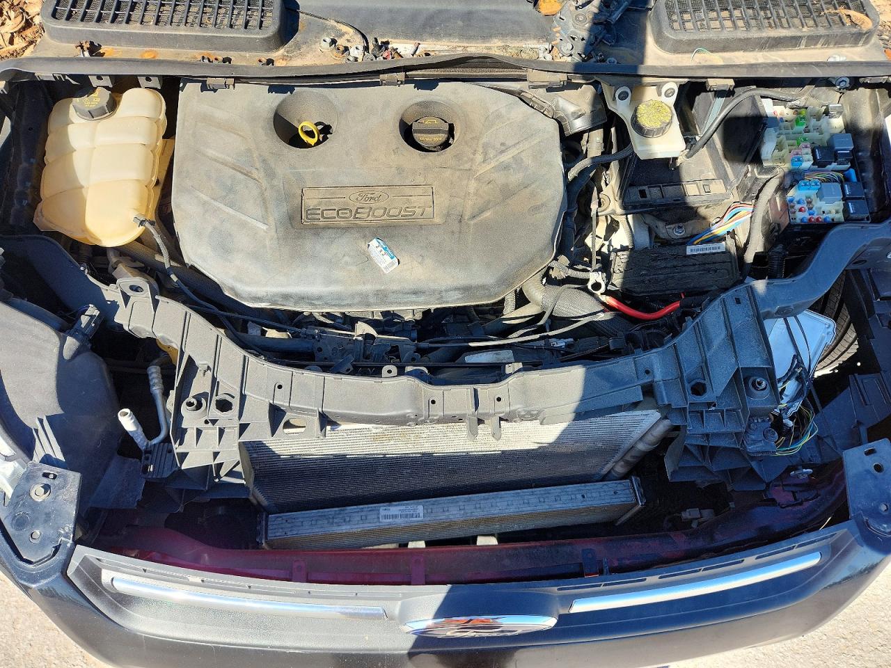 2014 Ford Escape Titanium Black vin: 1FMCU0J92EUC16314