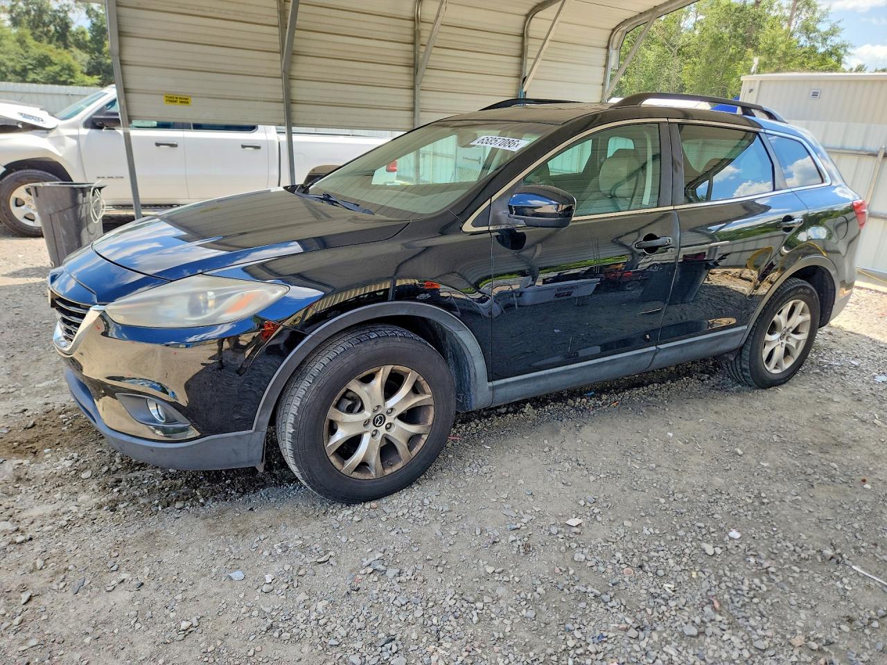 2013 Mazda Cx-9 Touring Black vin: JM3TB2CAXD0424497