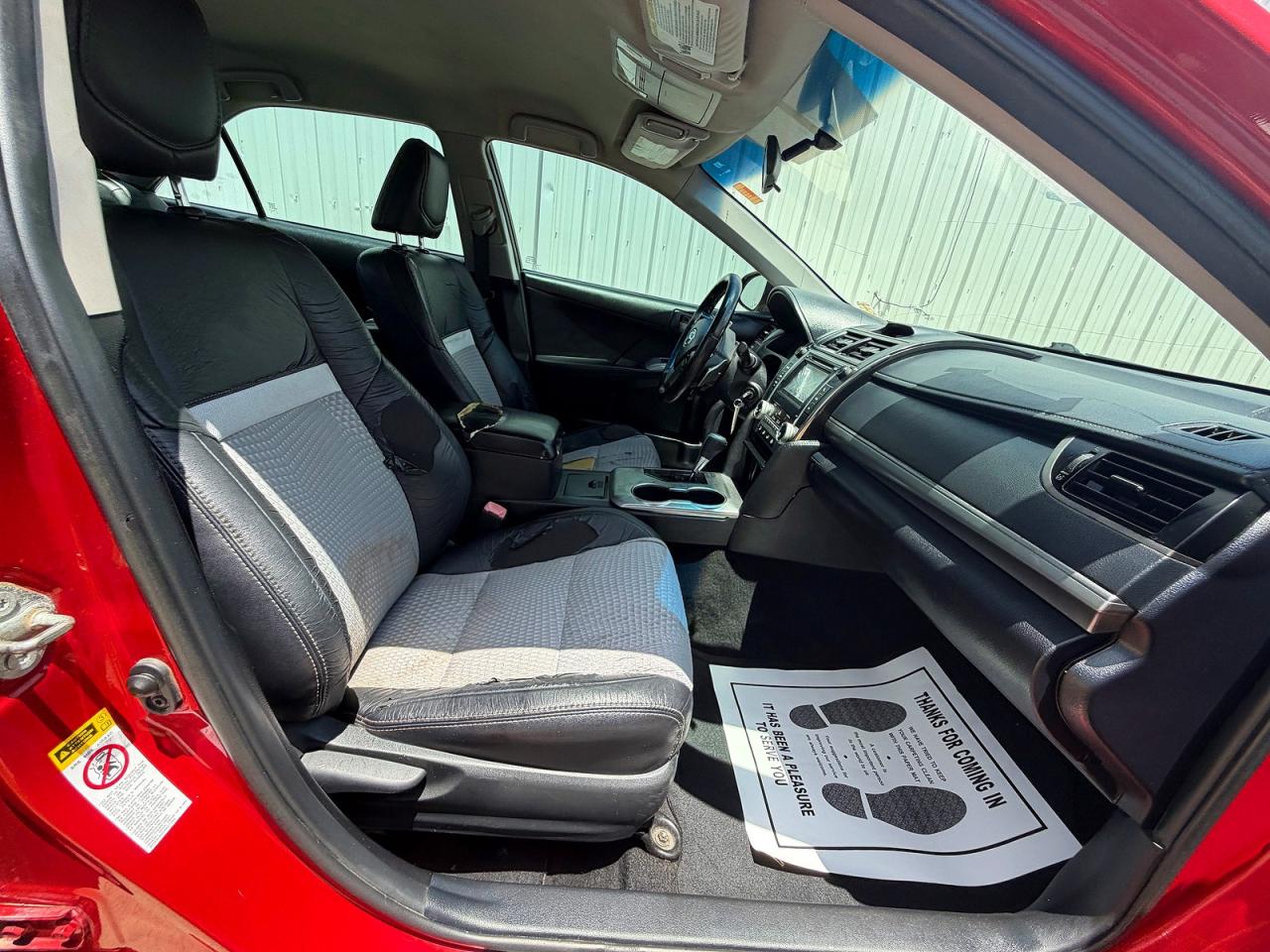 2014 Toyota Camry Se Red vin: 4T1BF1FK3EU759629