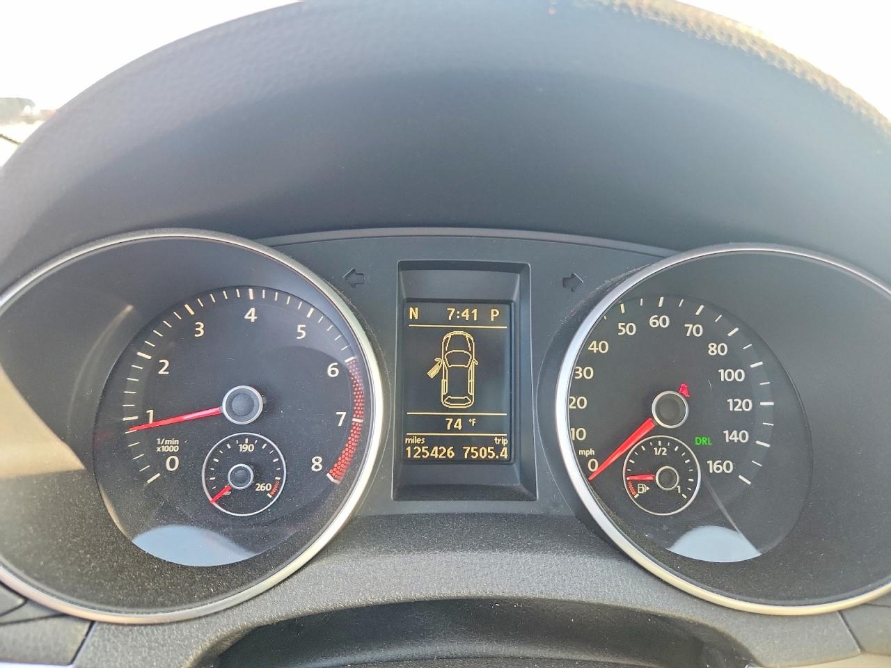 2012 Volkswagen Golf Gray vin: WVWDB7AJ2CW281036