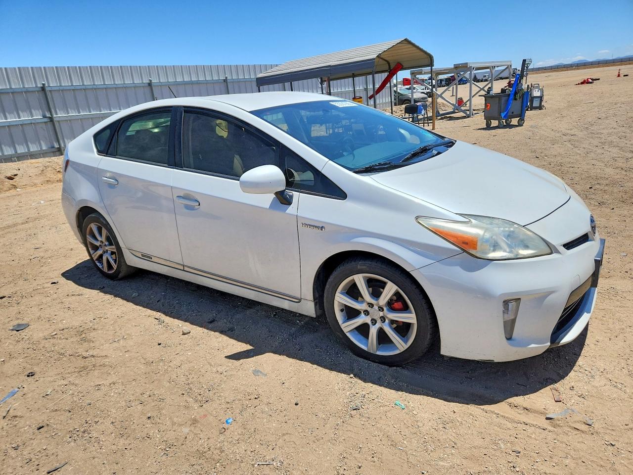2012 Toyota Prius Two White vin: JTDKN3DU2C5503531