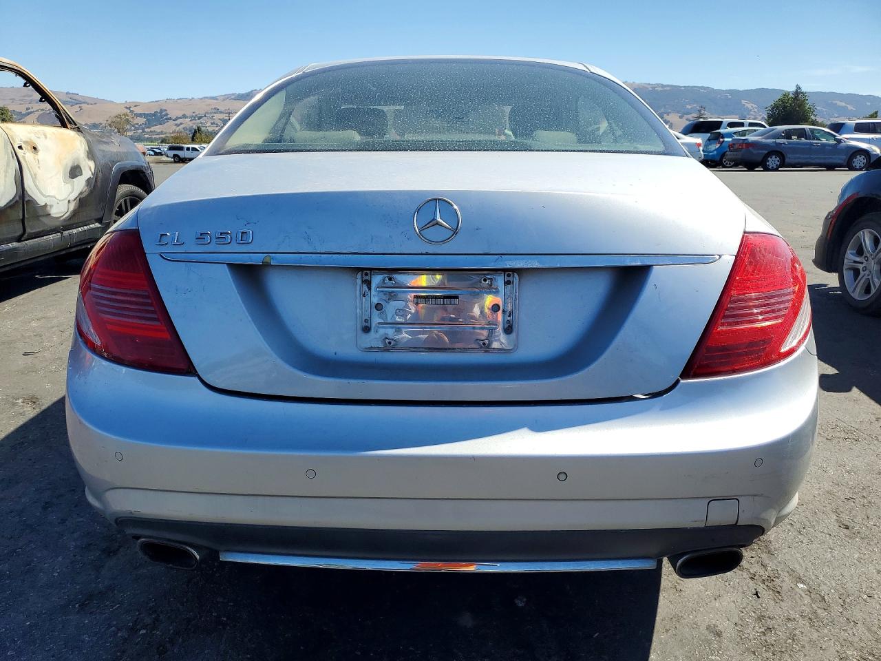 2008 Mercedes-benz Cl 550 Silver vin: WDDEJ71X88A014764