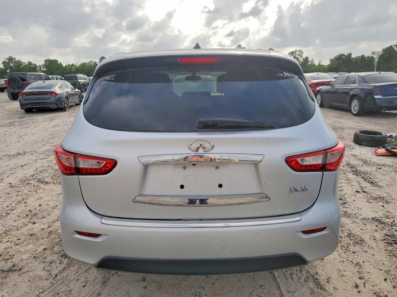 2013 Infiniti Jx35 Base Silver vin: 5N1AL0MN7DC348542