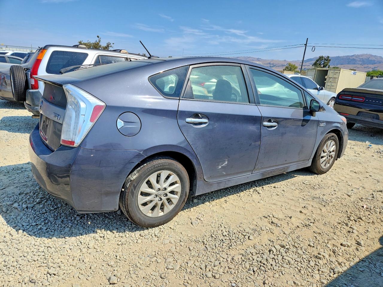2014 Toyota Prius Plug-in Hybrid Base Charcoal vin: JTDKN3DP6E3059353