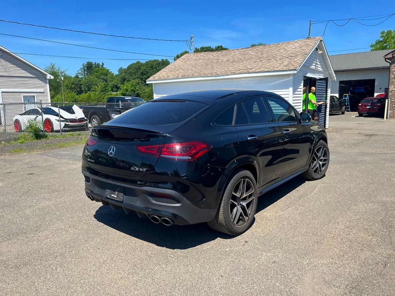 2023 Mercedes-benz Gle Coupe Amg 53 4matic Черный vin: 4JGFD6BB9PA895570