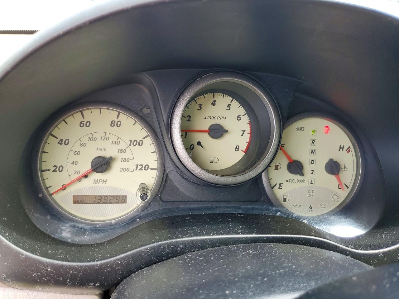 2003 Toyota Rav4 Base Black vin: JTEGH20V530092558