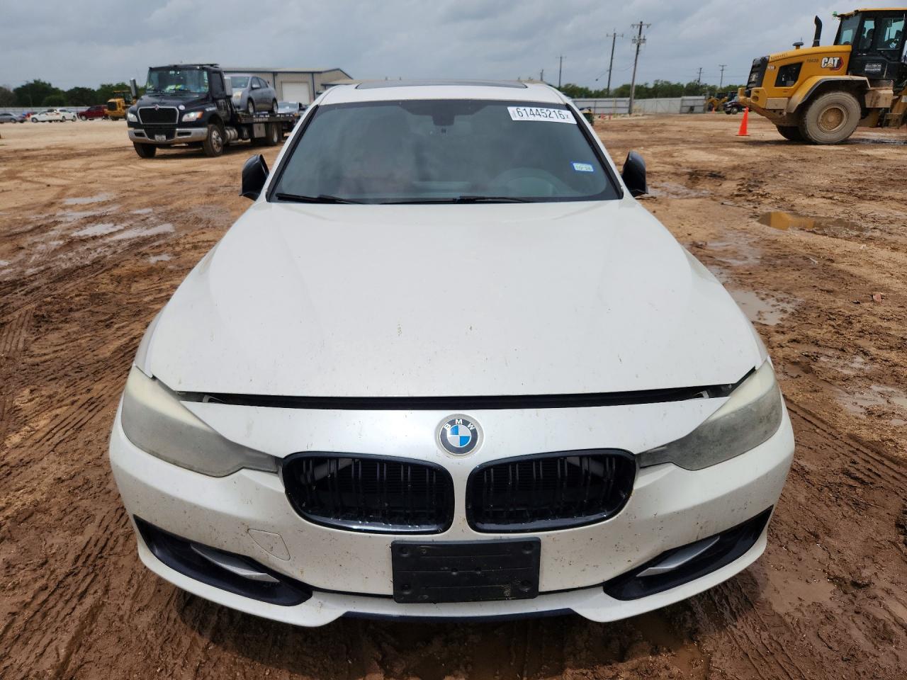 2013 Bmw 328 I White vin: WBA3A5C52DF351944