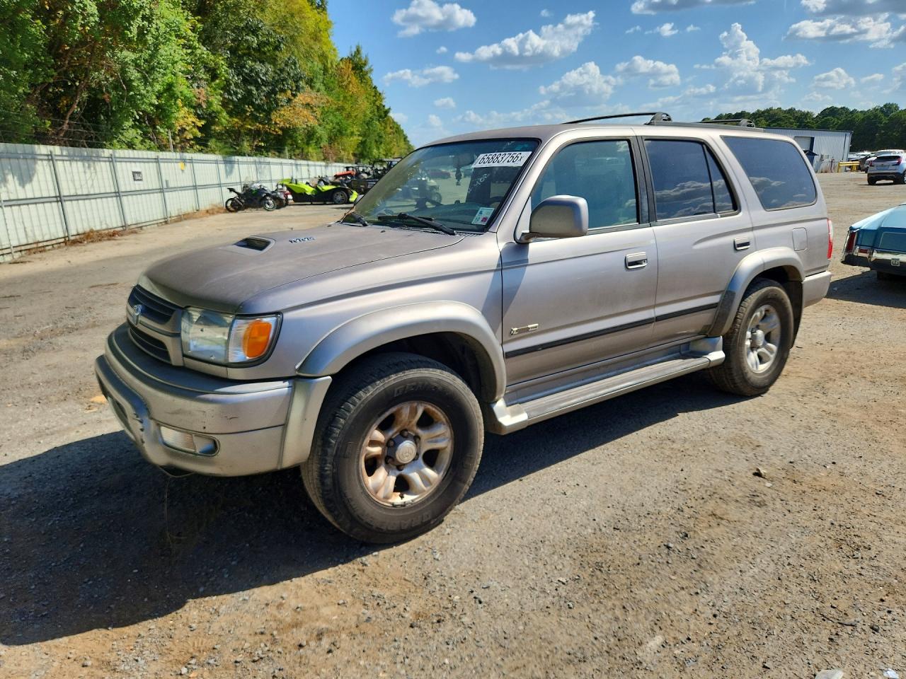 2002 Toyota 4runner Sr5 Бежевый vin: JT3GN86R620241296