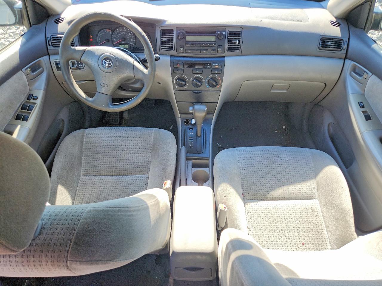 2006 Toyota Corolla Ce Gray vin: 1NXBR32E86Z702024