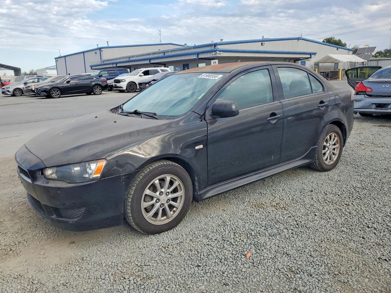 2013 Mitsubishi Lancer Es/es Sport Black vin: JA32U2FU2DU008603