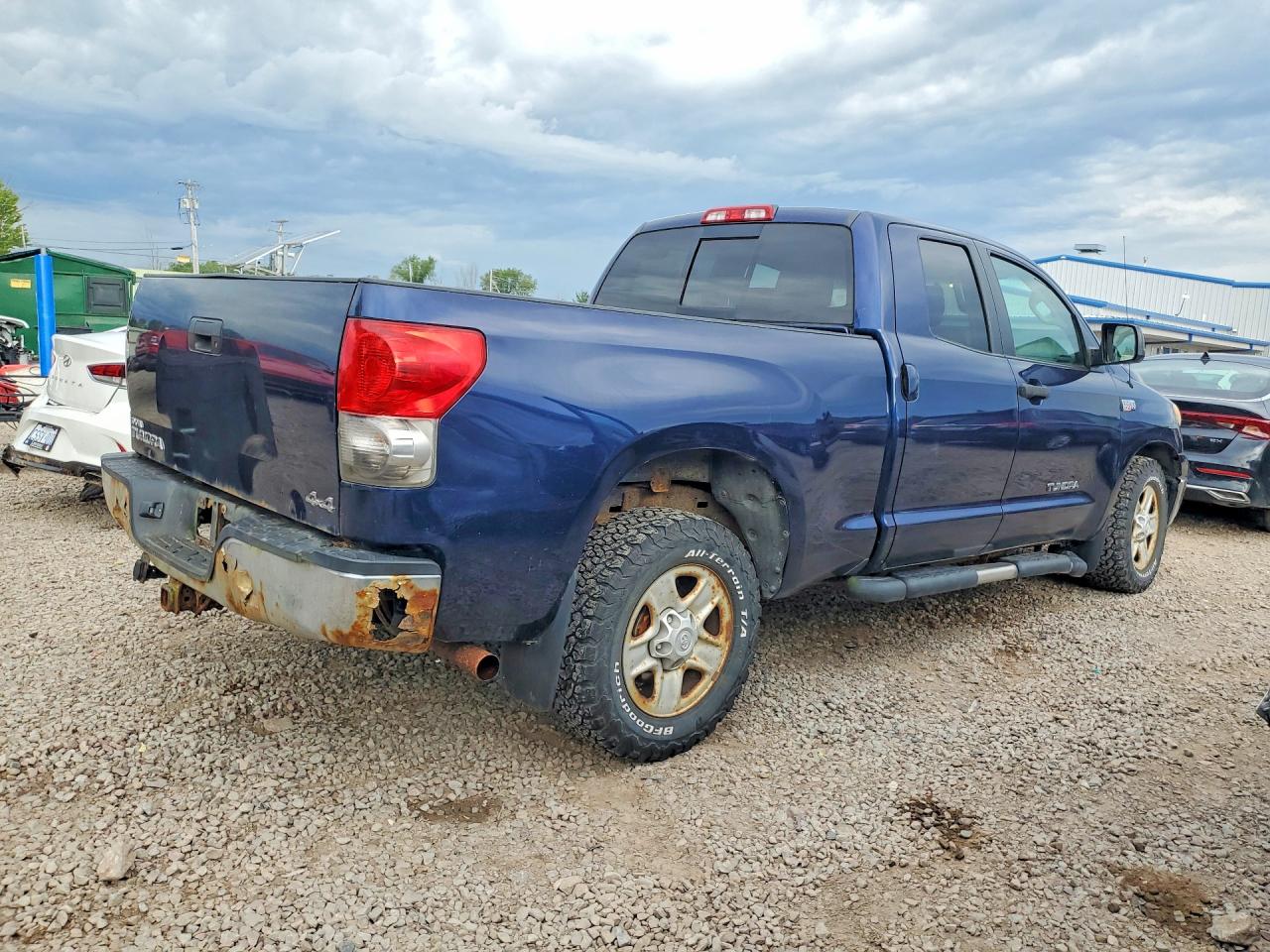 2008 Toyota Tundra Grade Blue vin: 5TBBV54198S513209