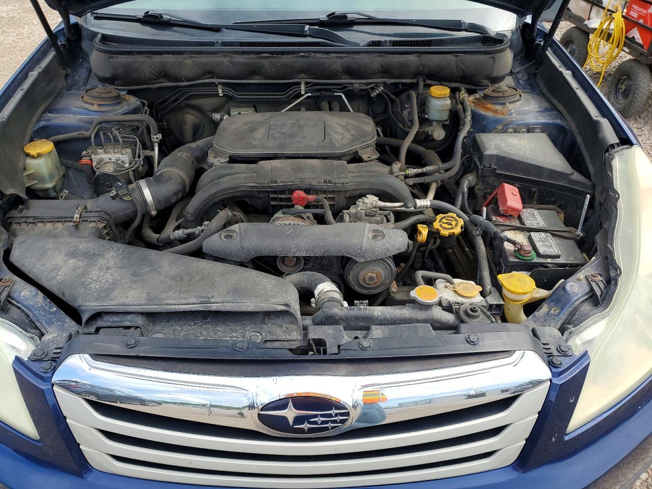 2011 Subaru Outback 2.5i Premium Blue vin: 4S4BRBGC4B3321921