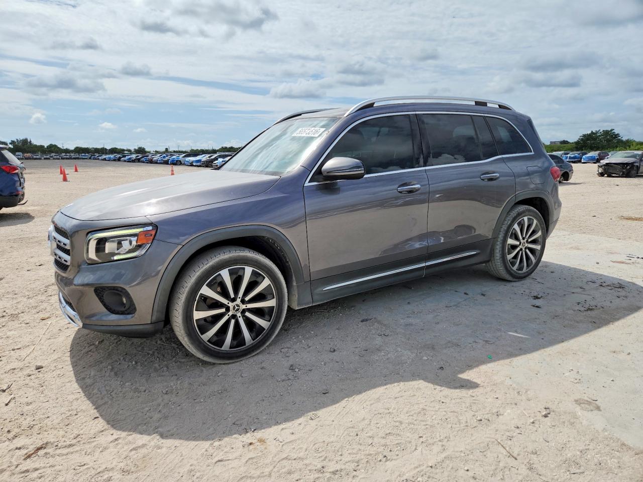 2022 Mercedes-benz Glb 250 Серый vin: W1N4M4GB2NW196606