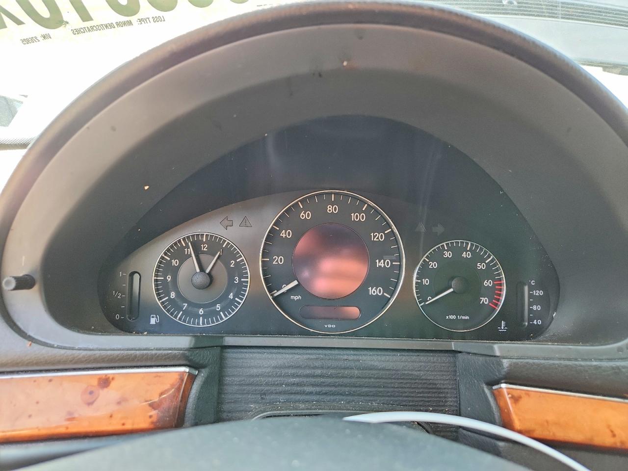 2003 Mercedes-benz E 320 Silver vin: WDBUF65J23A276925