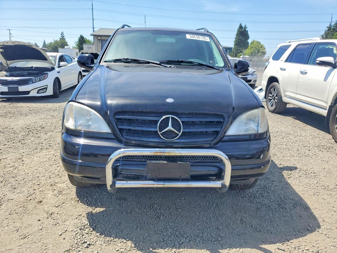 2000 Mercedes-benz Ml 430 Black vin: 4JGAB72E2YA159622