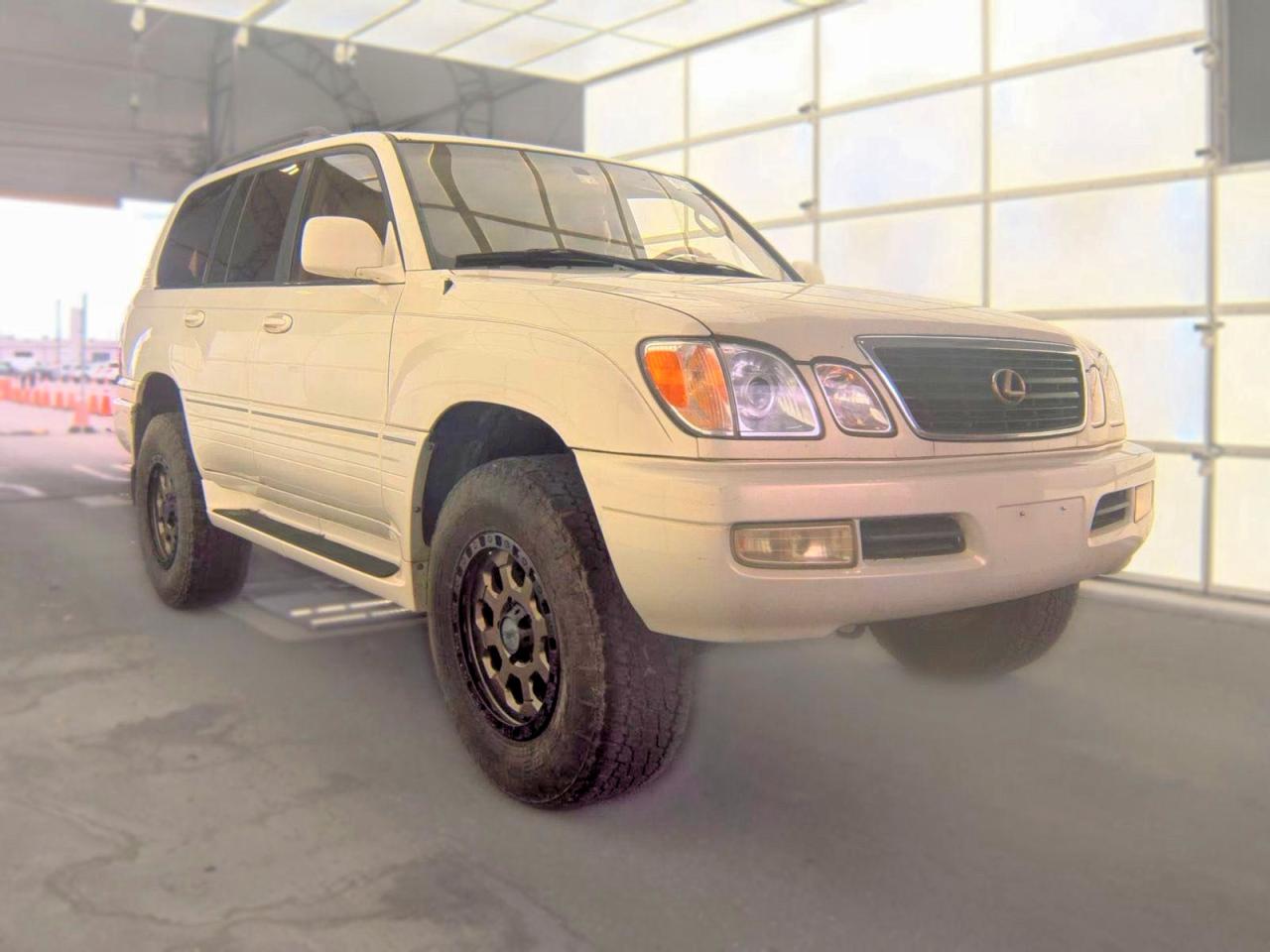 2000 Lexus Lx 470 White vin: JT6HT00W9Y0084756