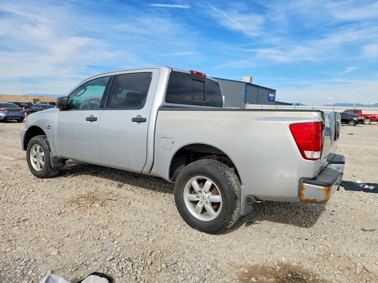 2004 Nissan Titan Xe Silver vin: 1N6AA07B44N531507