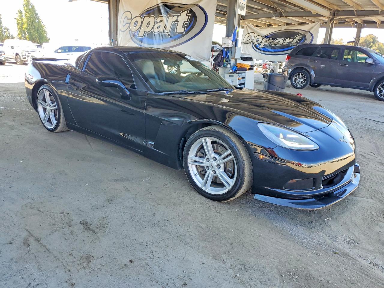2009 Chevrolet Corvette Черный vin: 1G1YY26WX95102790