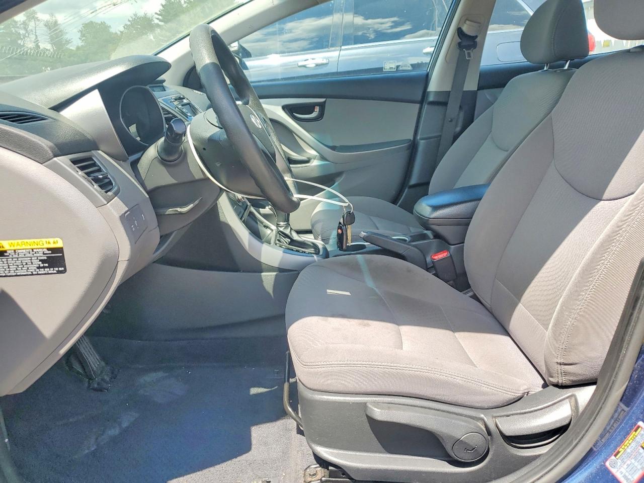 2015 Hyundai Elantra Se Синий vin: KMHDH4AE8FU280839