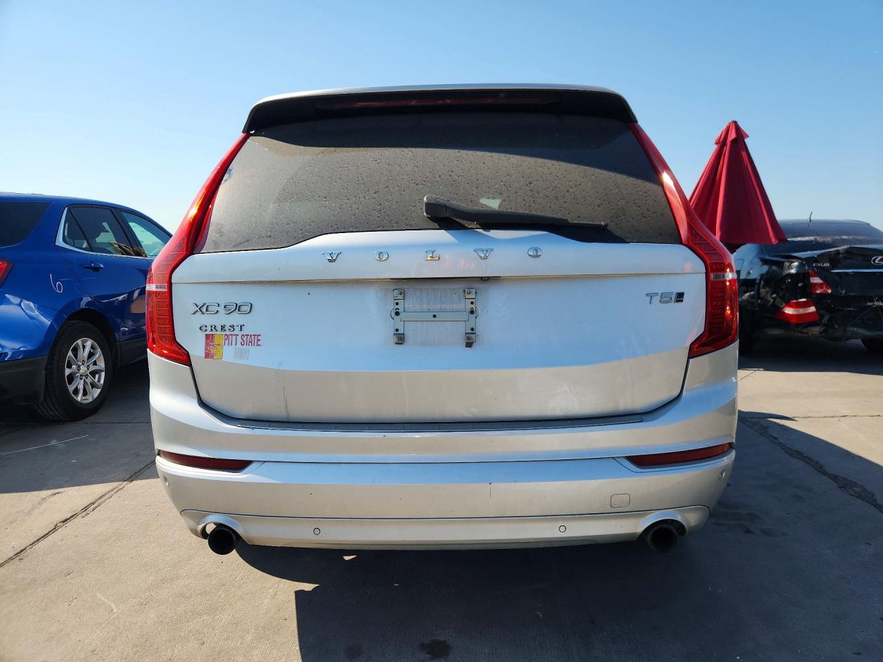2018 Volvo Xc90 T5 Серебряный vin: YV4102XK0J1196876