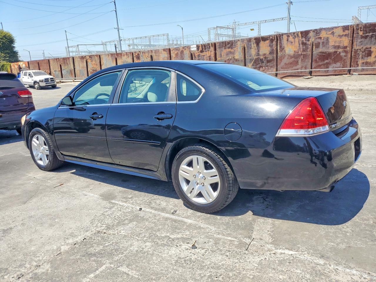 2012 Chevrolet Impala Lt Black vin: 2G1WG5E31C1186476