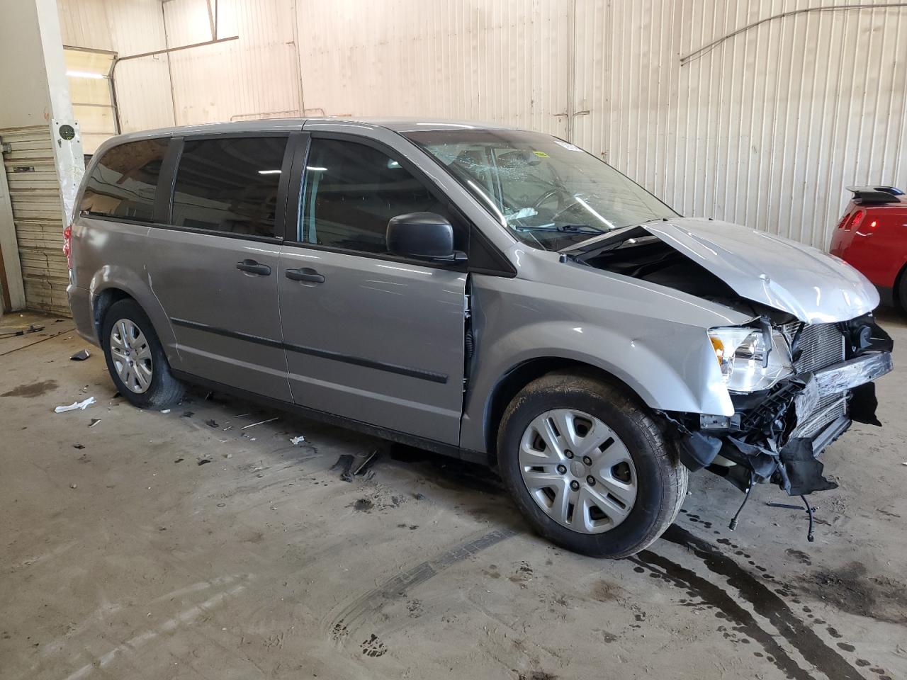 2013 Dodge Grand Caravan Se Gray vin: 2C4RDGBG9DR769011