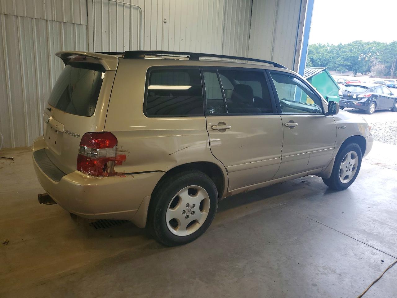 2006 Toyota Highlander Limited Tan vin: JTEEP21AX60147919