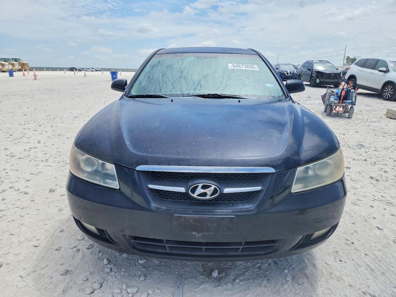 2008 Hyundai Sonata Se V6 Black vin: 5NPEU46F18H361443
