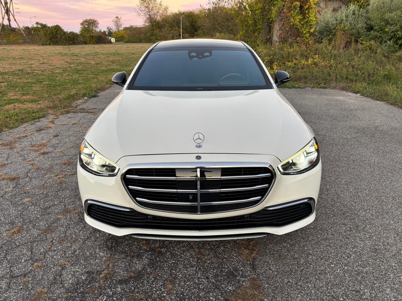 2021 Mercedes-benz S 580 4matic White vin: W1K6G7GB7MA016644