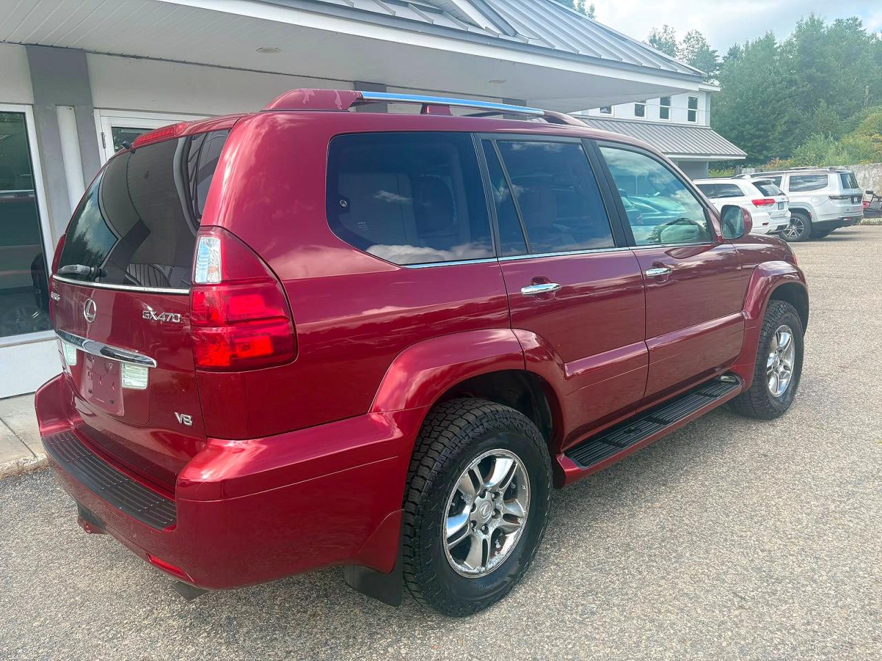 2008 Lexus Gx 470 Burgundy vin: JTJBT20XX80164244