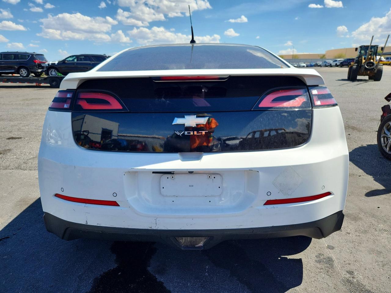 2012 Chevrolet Volt White vin: 1G1RD6E43CU105664