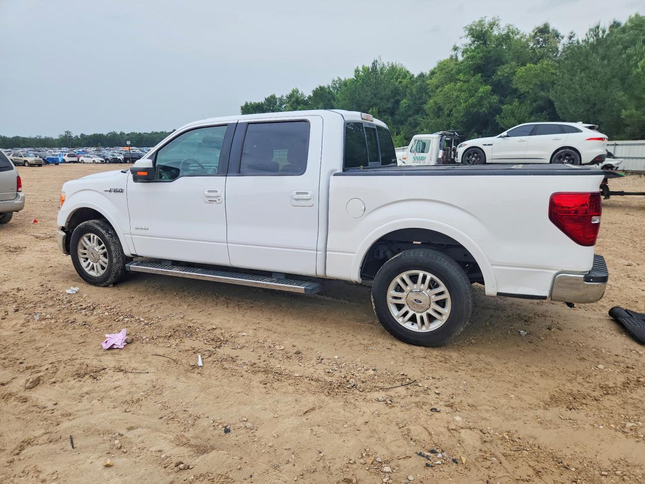 2014 Ford F150 Supercrew White vin: 1FTFW1CT6EKF30344