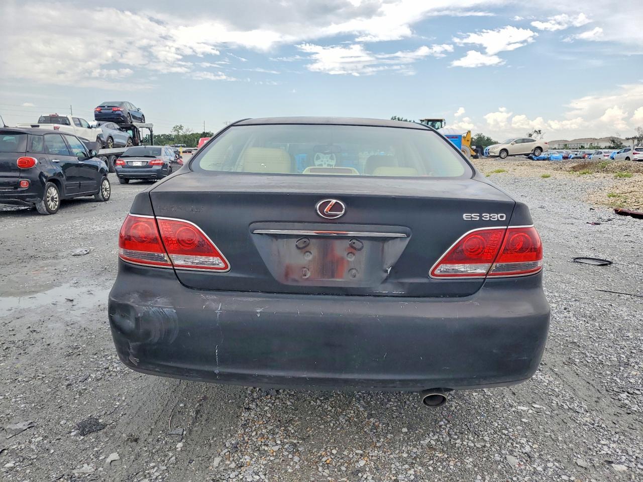 2005 Lexus Es 330 Black vin: JTHBA30G155084620