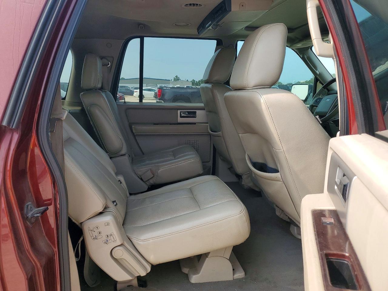 2009 Ford Expedition El Limited Maroon vin: 1FMFK19529LA12845