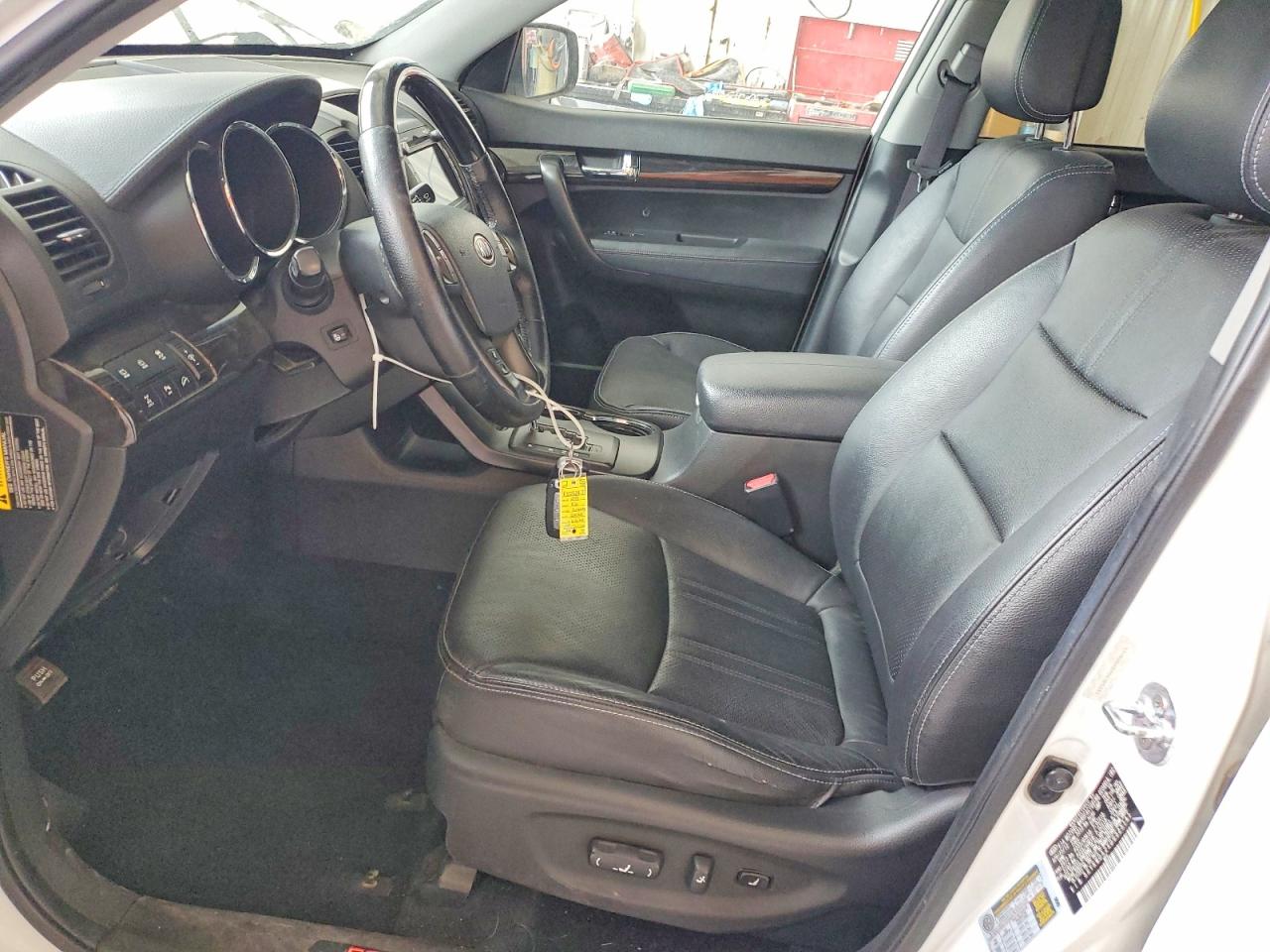 2013 Kia Sorento Sx White vin: 5XYKWDA2XDG325141