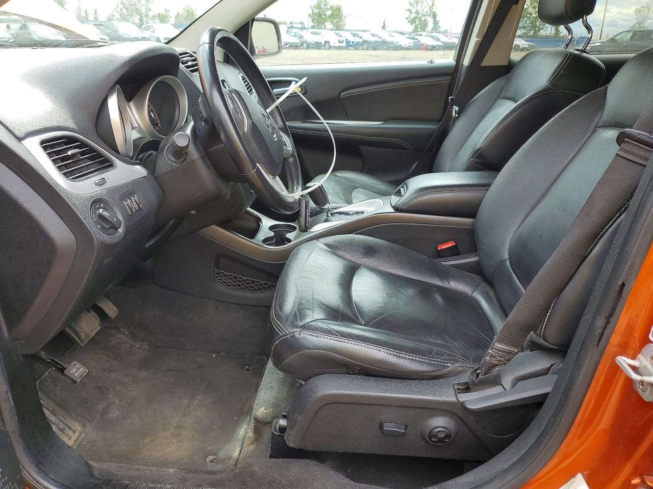 2011 Dodge Journey R/t Orange vin: 3D4PH6FG7BT518971