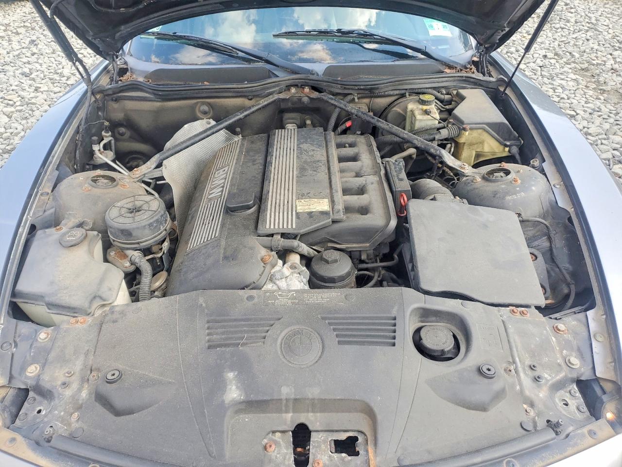 2003 Bmw Z4 2.5 Gray vin: 4USBT33403LR65602