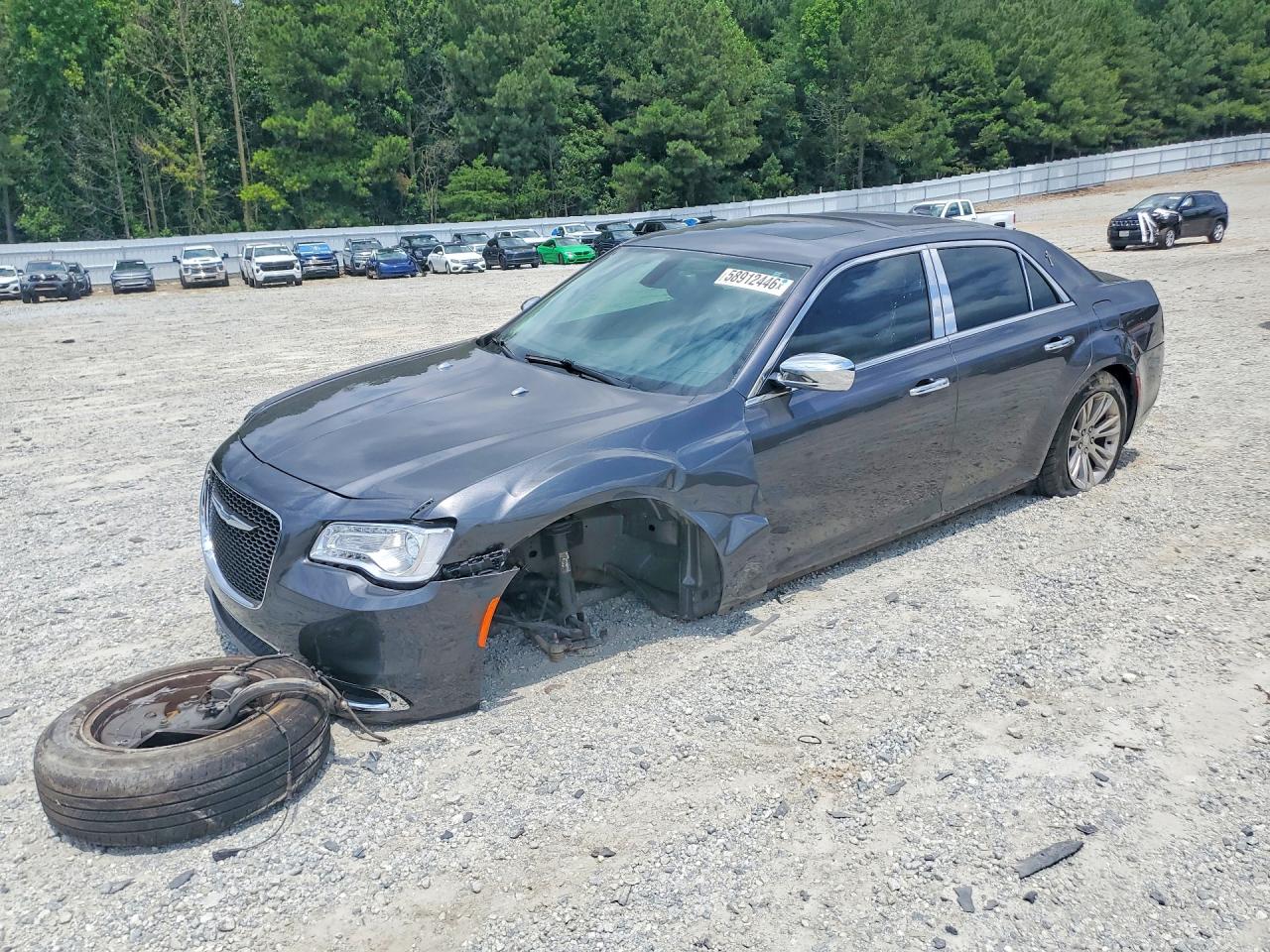 2015 Chrysler 300c Gray vin: 2C3CCAEGXFH749395