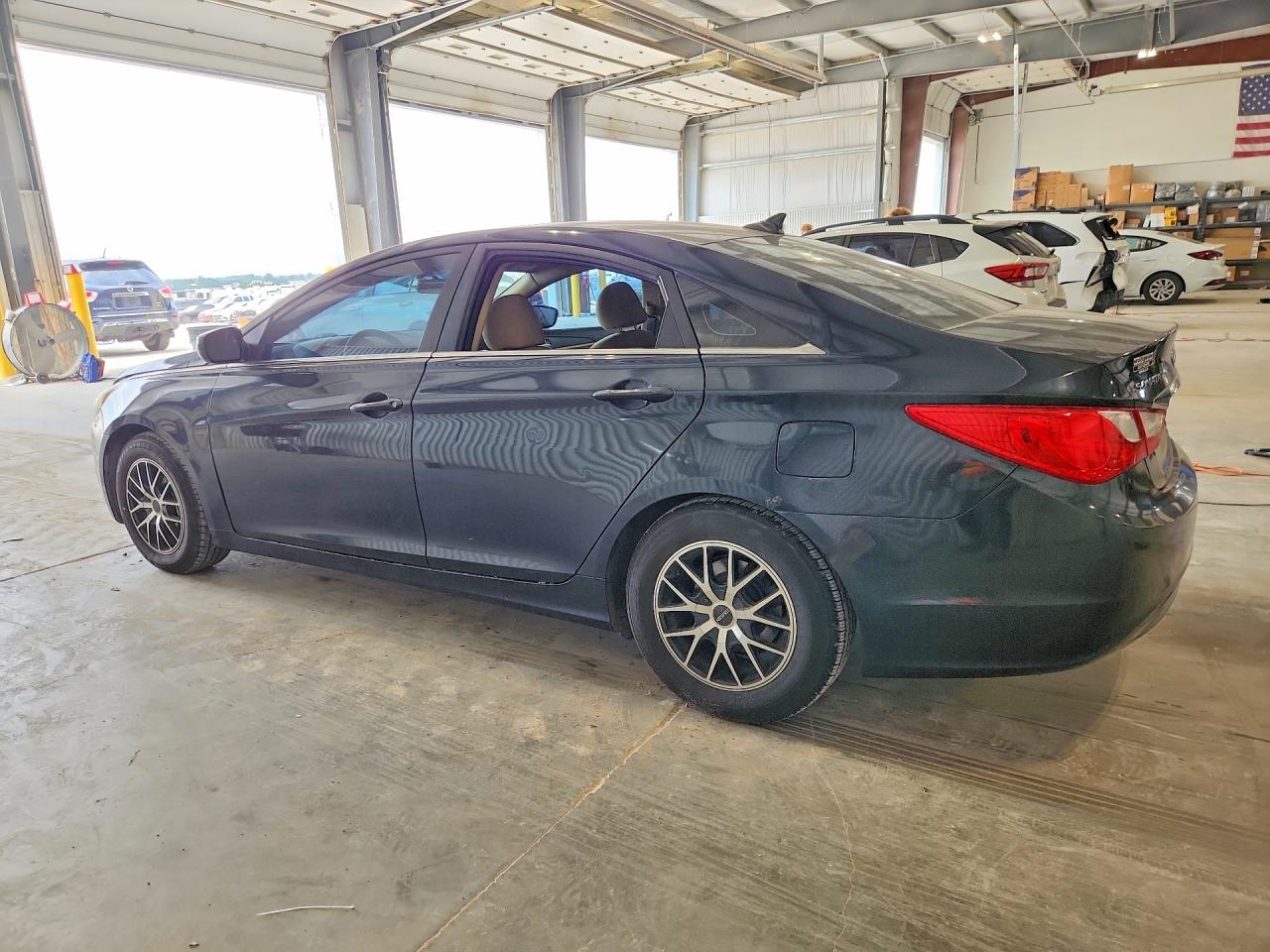 2011 Hyundai Sonata Gls Синий vin: 5NPEB4AC4BH013923