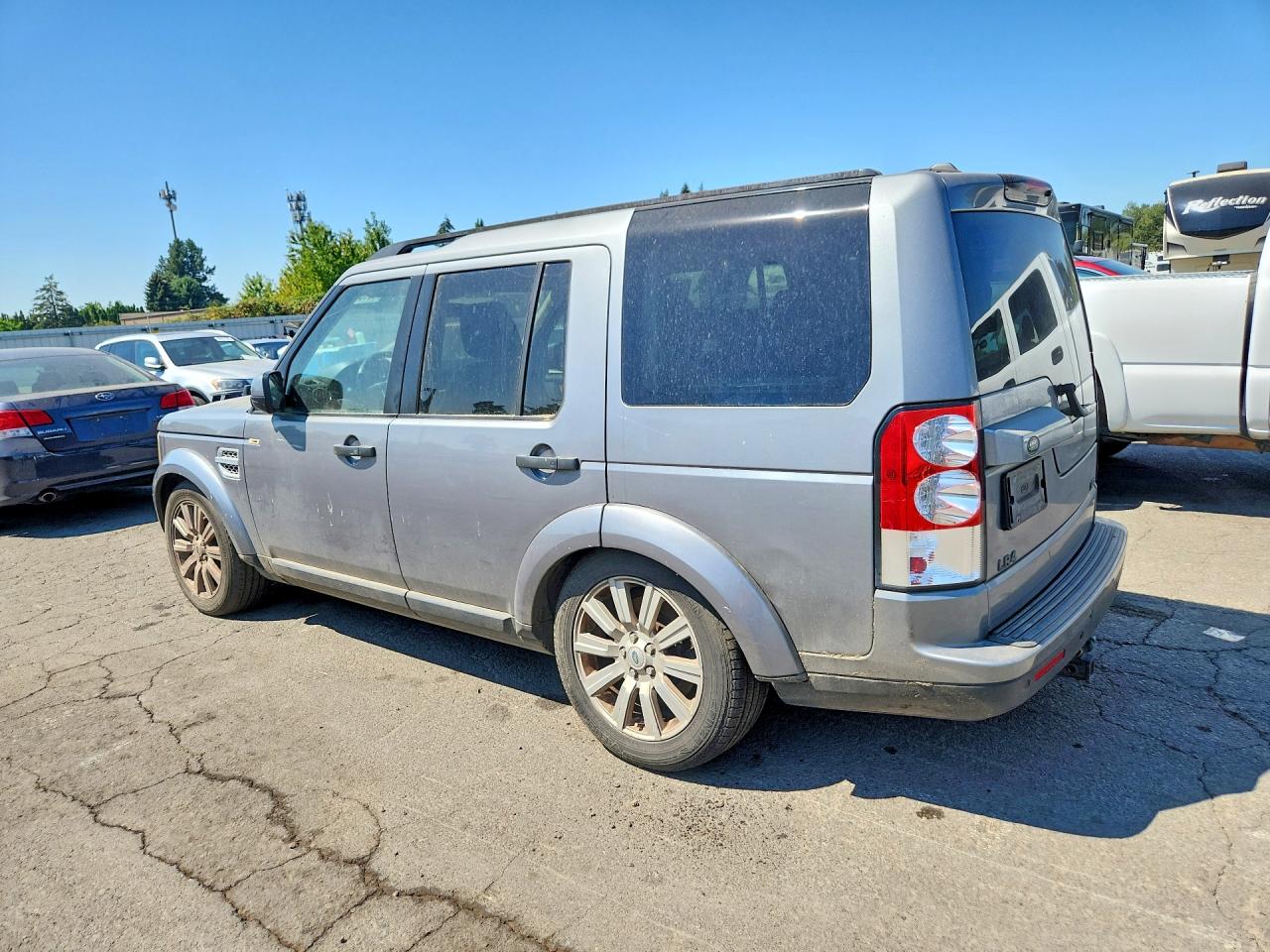 2012 Land Rover Lr4 Hse Luxury Gray vin: SALAK2D49CA614401