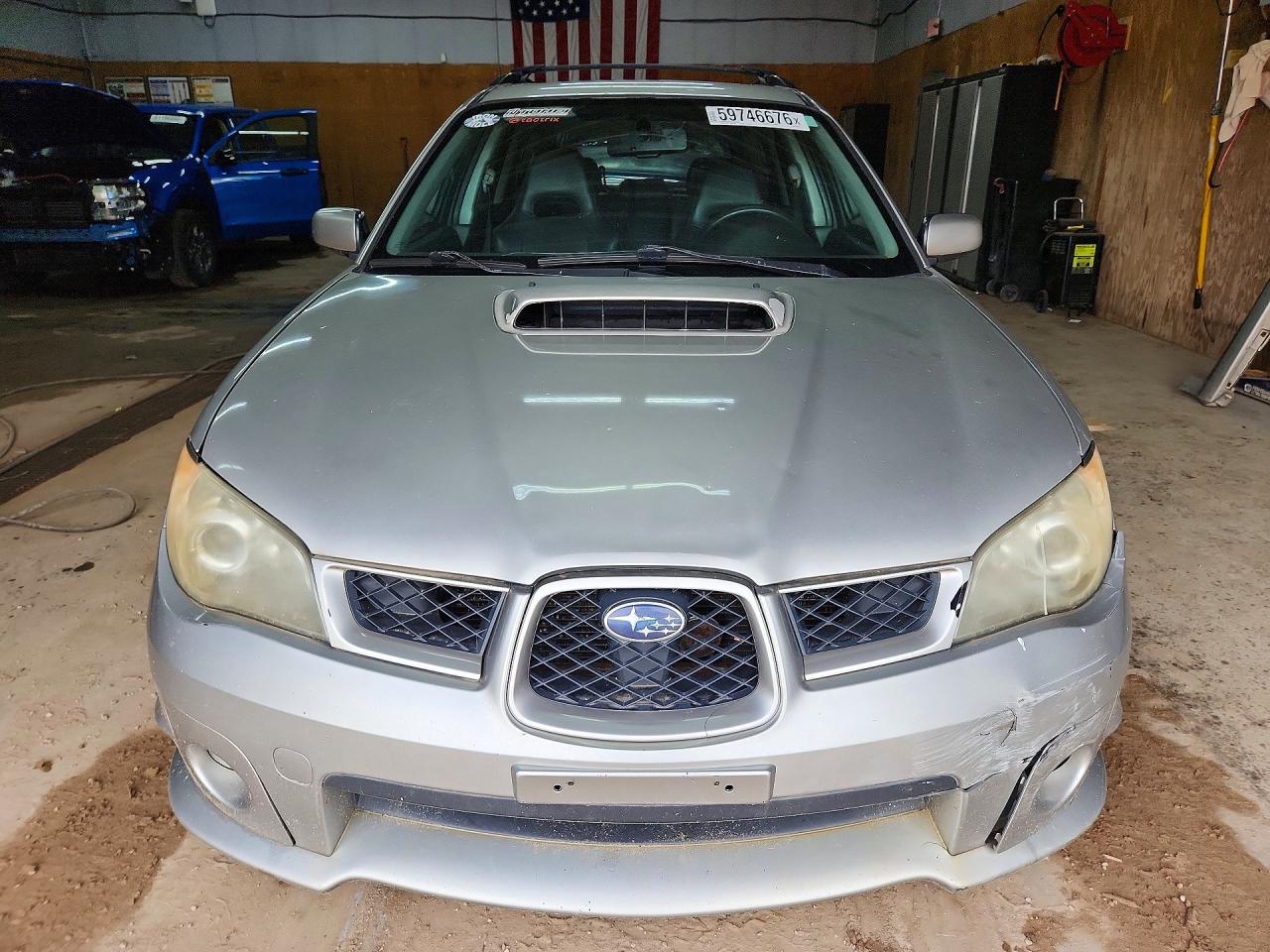 2007 Subaru Impreza Wrx Silver vin: JF1GG74657G805775