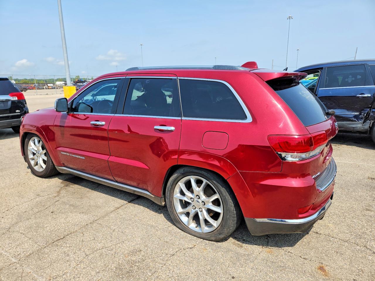 2014 Jeep Grand Cherokee Summit Красный vin: 1C4RJFJG8EC475873