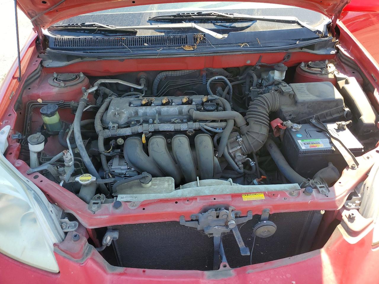 2008 Toyota Corolla Matrix Xr Red vin: 2T1KR30EX8C714280